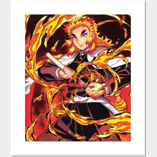 KYOJURO RENGOKU MERCH VTG Posters and Art